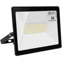 Maclean LED Flutlichtstrahler, LED fest integriert, Warmweiß, Neutralweiß, Kaltweiß, Variante von 10W bis 50W in Warmweiß/Neutralweiß/Kaltweiß