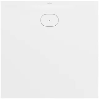 Villeroy & Boch Quadratische Duschwannen Ecora UDA101 0ERA1SV 1000x1000x35mm Stone White, UDA1010ERA UDA1010ERA1SVRW