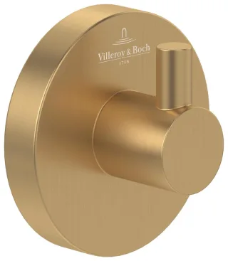 Villeroy & Boch Handtuchhaken Elements - Tender 54x32x54mm Brushed Gold TVA15101100076