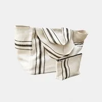Mirabeau Handtasche Tasche 2er Set Bravenda beige/schwarz