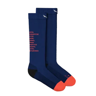 SALEWA - Ortles Dolomites Merino Socken Damen - Blau (Gr.42-44)