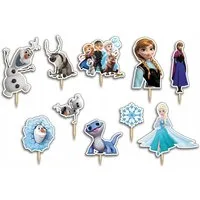 Festivalartikel Tortenstecker Die Eiskönigin Topper Set 10 Stk Geburstag Torten Deko Junge FROZEN
