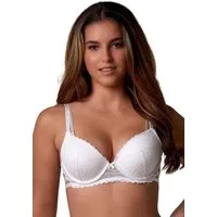 After Eden Push-up-BH MEGHAN verstellbare Träger, mit Schale, mit Bügel, mit Spitze, mit Schleife