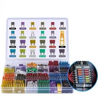 300pcs 5/7/10/15/20/25/30A Fuse Car Blade Fuse Assortment Assorted Kit Mini Small Size Blade Set Auto Truck Automotive F