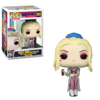 Funko Pop! Heroes 303 - Birds of Prey: Harley Quinn (Black Mask Club)