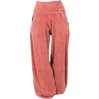 Guru-Shop Relaxhose Boho Samt Pluderhose, Wohlfühlhose, Yogahose -.. alternative Bekleidung