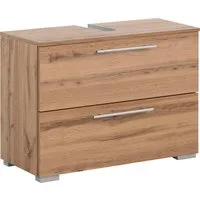 welltime Waschbeckenunterschrank Carlos, Waschbeckenunterschrank, Made in Germany, B: 80 cm Solide Verarbeitung - Dieses Produkt ist in Deutschland gefertigt