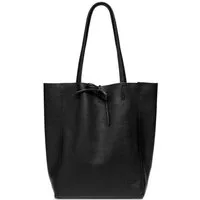 Caspar Schultertasche - Großer Damen Leder Shopper Tasche - CLASSIC LINE - Modell No.780, elegant, robust & unempfindlich - 100% Echtleder - Handmade in Italy