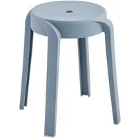 HOME DELUXE Hocker Stapelhocker NIVO (2 St), Esszimmerhocker, Fußhocker, Rund
