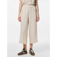 pieces Schlupfhose PCPIA HW WIDE CULOTTE WVN NOOS Sommerhose, mit Leinen