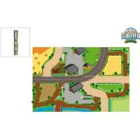 Kids Globe Spielwelt Kids Globe Spielteppich Bauernhof XXL 100 x 150 cm Motivteppich