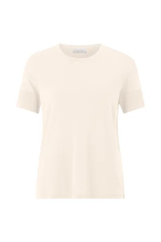 Rich & Royal - T Fineknit Shirt pearl white - Gr. - L