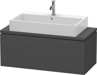 Duravit L-Cube Konsolenwaschtischunterbau wandhängend Graphit Matt 1020x477x400 mm - LC580404949 LC580404949