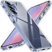 SmartUP Smartphone-Hülle für Samsung Galaxy A37 5G Transparent Silikon Slim Case Handyhülle 6,7 Zoll, integrierter Kameraschutz