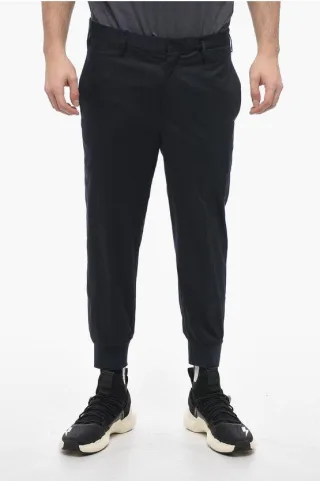 Low-Rise Slim Fit JACK Hose mit Bündchen in Blau