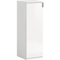 Home affaire Kommode Trondheim, Breite 30 cm, 1 Tür, 3 Einlegeböden, 4 Fächer, Türanschlag wechselbar, Garderobenkommode, Schuhschrank, Schuhkommode