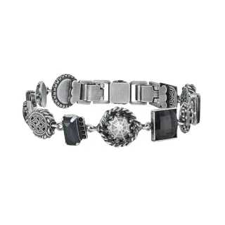 konplott - Armband - Lost and Found silver