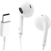 Firelia EarPods Kopfhörer USB-C Anschluss In-Ear-Kopfhörer (Für iPhone und MacBook, Headset, Mikrofon, Weiß)