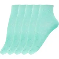 GIULIA Sneakersocken 5 Paar atmungsaktive Socken Damen Halbsocken (5-Paar)