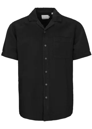 BASEFIELD - He.-Freizeithemd 1/2 Arm night blue - Gr. - M