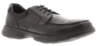 Hush Puppies Teen Schule Schuhe Hugh Leder schwarz