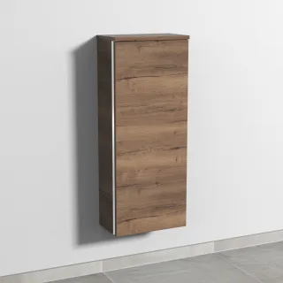 Sanipa 3way Mittelschrank mit 1 Tür, Eiche-Tabak, BR16950 BR16950