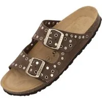 Palado Korfu Bistud Suede Premium Leather Pantolette