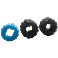 Koi Herdecke Teichfilter Filterschwamm Oase Biopress 4000/5000 Filter Set 1x blau 2x schwarz