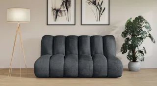 LeGer Home by Lena Gercke 2,5-Sitzer "Priya Designersofa, moderne Steppung, auch in Bouclé" gemütlich und modern, B/T/H: 185/108/84 cm