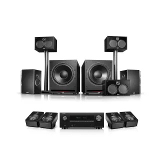 SYSTEM 6 THX + DENON X3800H für Dolby Atmos "5.2.4-Set"