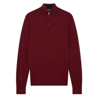 Ted Baker Artiss Core Maroon Half Zip