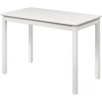 hagge home Schreibtisch hagge home Vesa, Bürotisch Tisch Küchentisch Kiefernholz Weiß 110 x 60 x 75cm