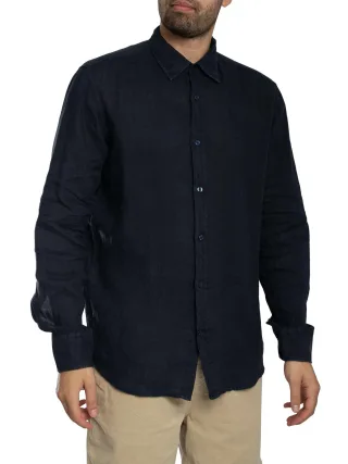 BOSS Relegant Regular Shirt, Blau
