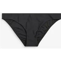 Next Bikini-Hose Bikinihose mit hohem Bein und Seitenraffung (1-St)