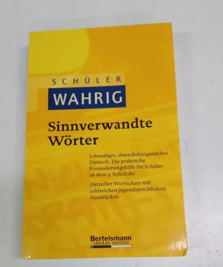 Sinnverwandte Wörter - Schüler Wahrig