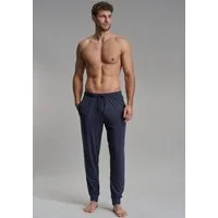 GÖTZBURG Loungehose New York Baumwolle, Seitentaschen, bequem, basic, weich, atmungsaktiv