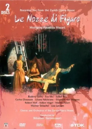 Mozart Wolfgang Amadeus - Le nozze di Figaro / Nikolaus Harnoncourt Opernhaus Zürich [2 DVDs]