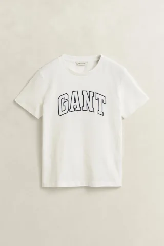 GANT - Graphic T-Shirt eggshell - Gr. - XL