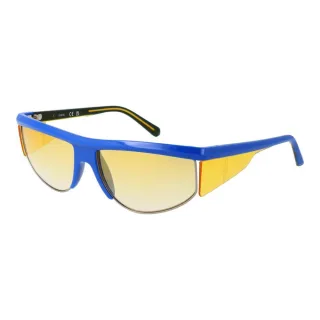 Blaue Rahmen-Sonnenbrille