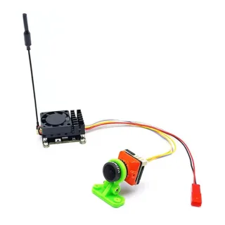 SLONWAKE 5.8GHz 48CH 2W Adjustable VTX with B19 Pro 1500TVL 19x19mm FPV Camera Combo for RC FPV Drones