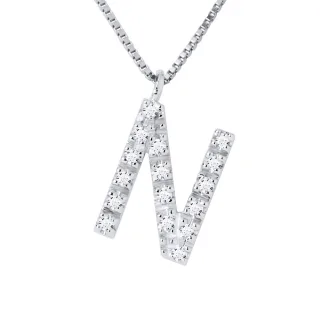 DIADEMA - Halskette mit Diamanten - N - Weißgold