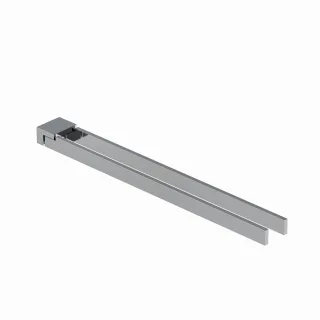 Kludi VELA C Doppel-Handtuchstange Länge = 430MM chrom, 3197705 3197705