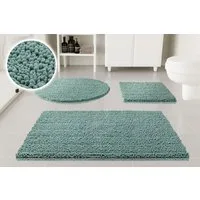 OTTO home Badematte Torrni, Höhe 22 mm, rutschhemmend beschichtet, schnell trocknend, fußbodenheizungsgeeignet, Polyester, rund, Badteppich, getuftet, modern, Uni, antirutsch, flauschig, hochflor