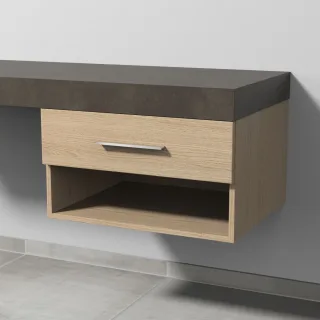 Sanipa Anbau-/Solitärschrank 2morrow (G1354) 340x600x520 Eiche-Nordic, G135448 G135448