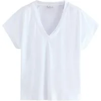 Next V-Shirt Kurzärmeliges Premium-Oberteil mit V-Ausschnitt (1-tlg)