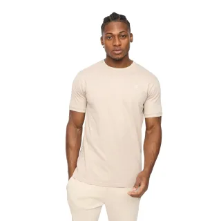 Crosshatch - "Preece" T-Shirt für Herren (Helles Steingrau)