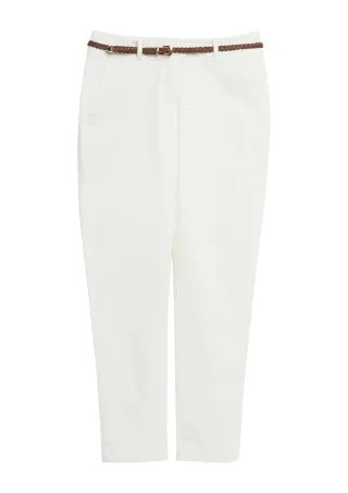 comma - Hose weiß/creme - Gr. - 34