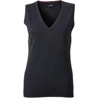 Daiber Pullunder JN 656 Damen V-Neck Pullunder Leichte Strickqualität