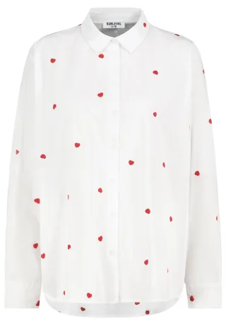 Authentic Style - RE9CIGxhbmdhcm0gQmx1c2UgQWxsb3ZlciBQcmludA== white-spicy red - Gr. - S