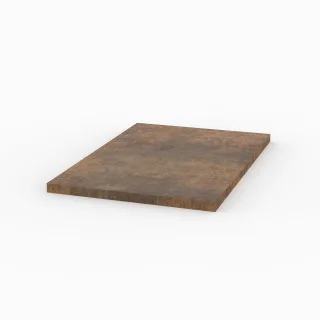 Sanipa Arbeitsplatte AP0702E, Patina-Bronze 18x352x521, AP0702E AP0702E